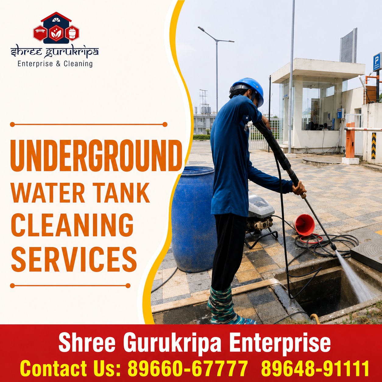Underground Water Tank Cleaning Services in Indore